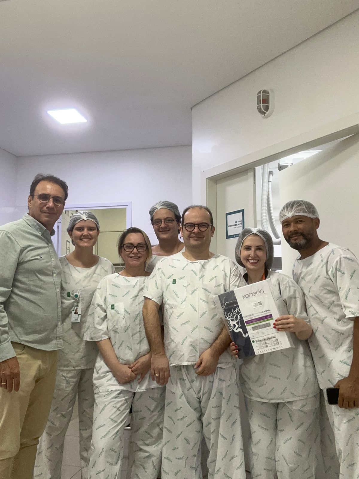 Goiânia registra primeiro tratamento de aneurisma cerebral com dispositivo inovador no Hospital Mater Dei