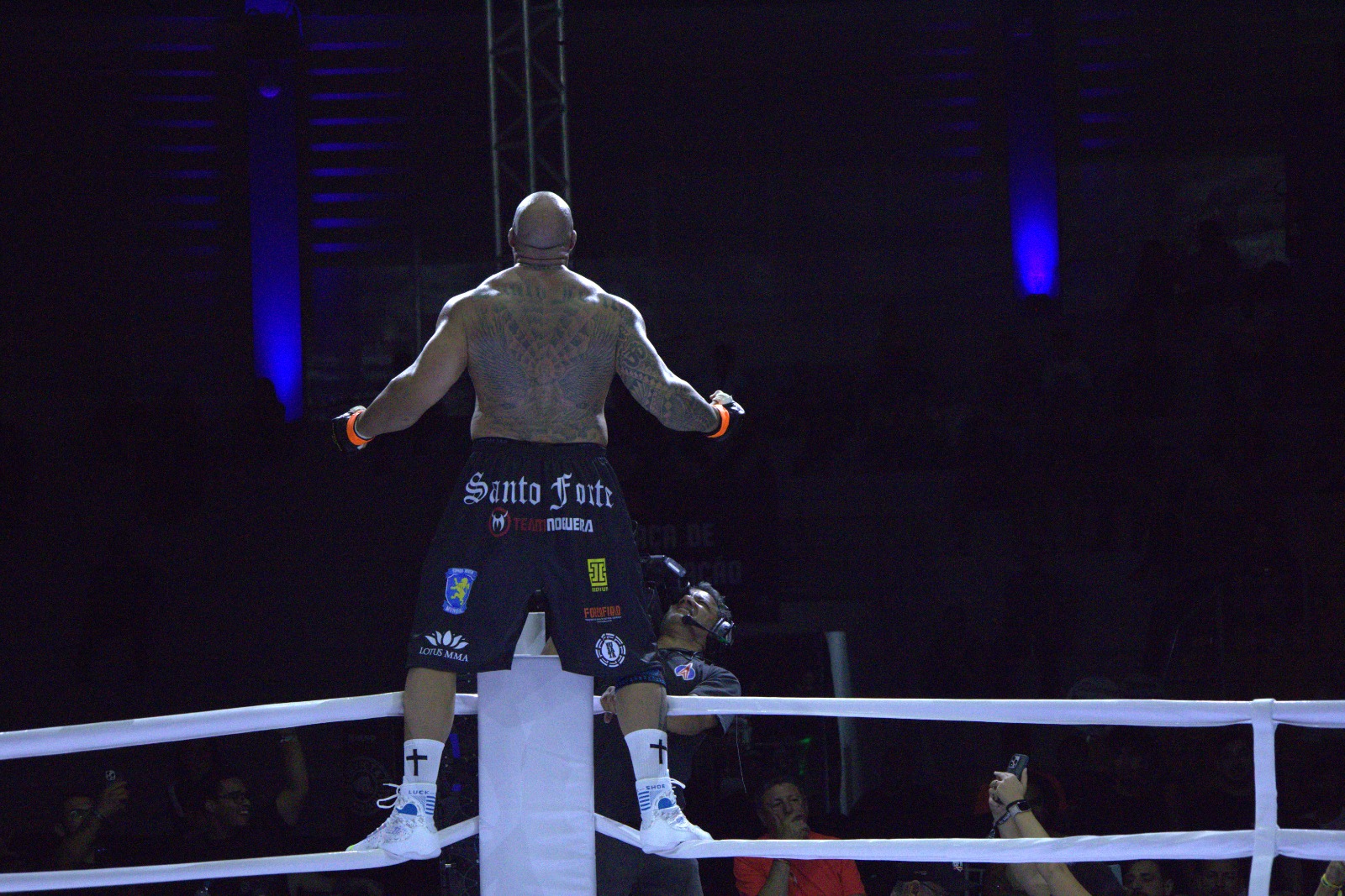 Wendel Negão, Márcio Pedra e Fernando Santo Forte levam o cinturão nas superlutas do Brazilian Fight Night em Ribeirão Preto