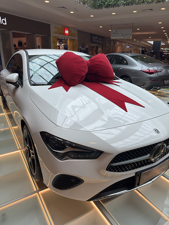 RibeirãoShopping lança campanha de Natal com sorteio de Mercedes-Benz e atrações especiais