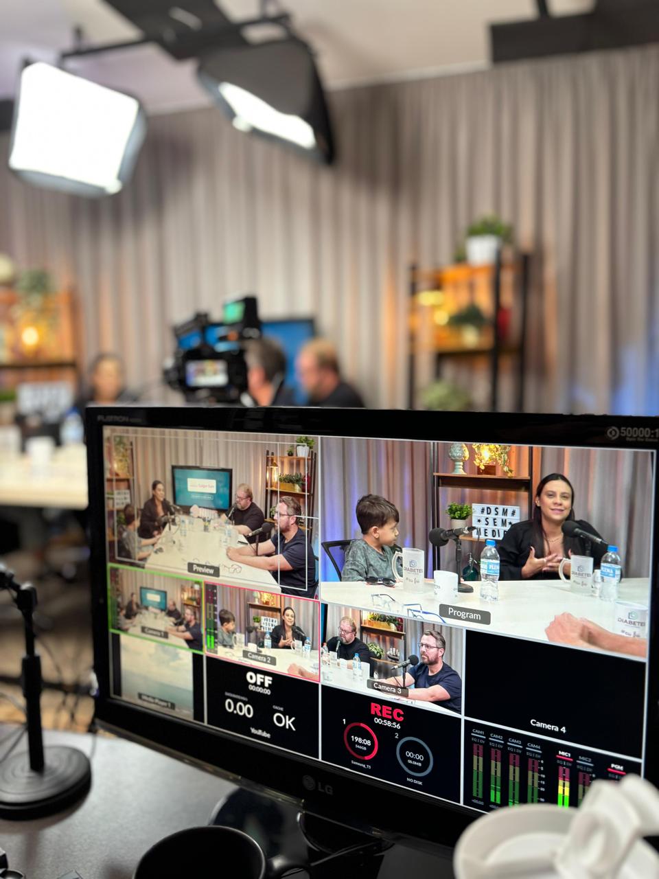 O papo-cast que humaniza a conversa sobre diabetes no Brasil