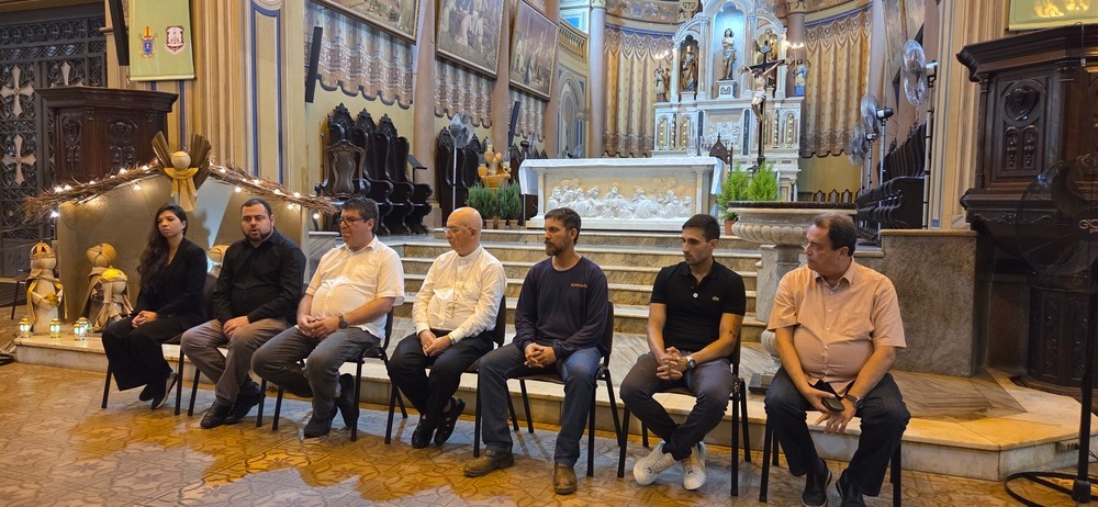 andamento das obras de restauro da Catedral Metropolitana de Ribeirão Preto