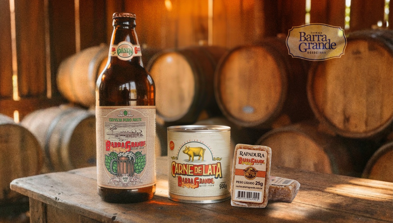 Fazenda Barra Grande lança linha mini e estreia cerveja artesanal própria