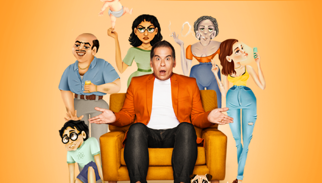 Leandro Hassum apresenta o espetáculo “É Noix Família” no Multiplan Hall