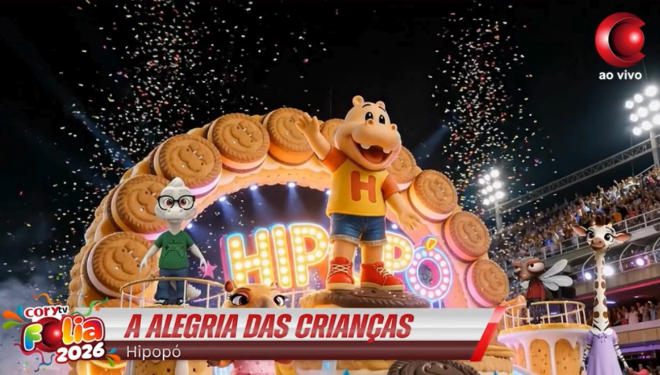 Com IA, Cory transforma sua trajetória em desfile de Carnaval